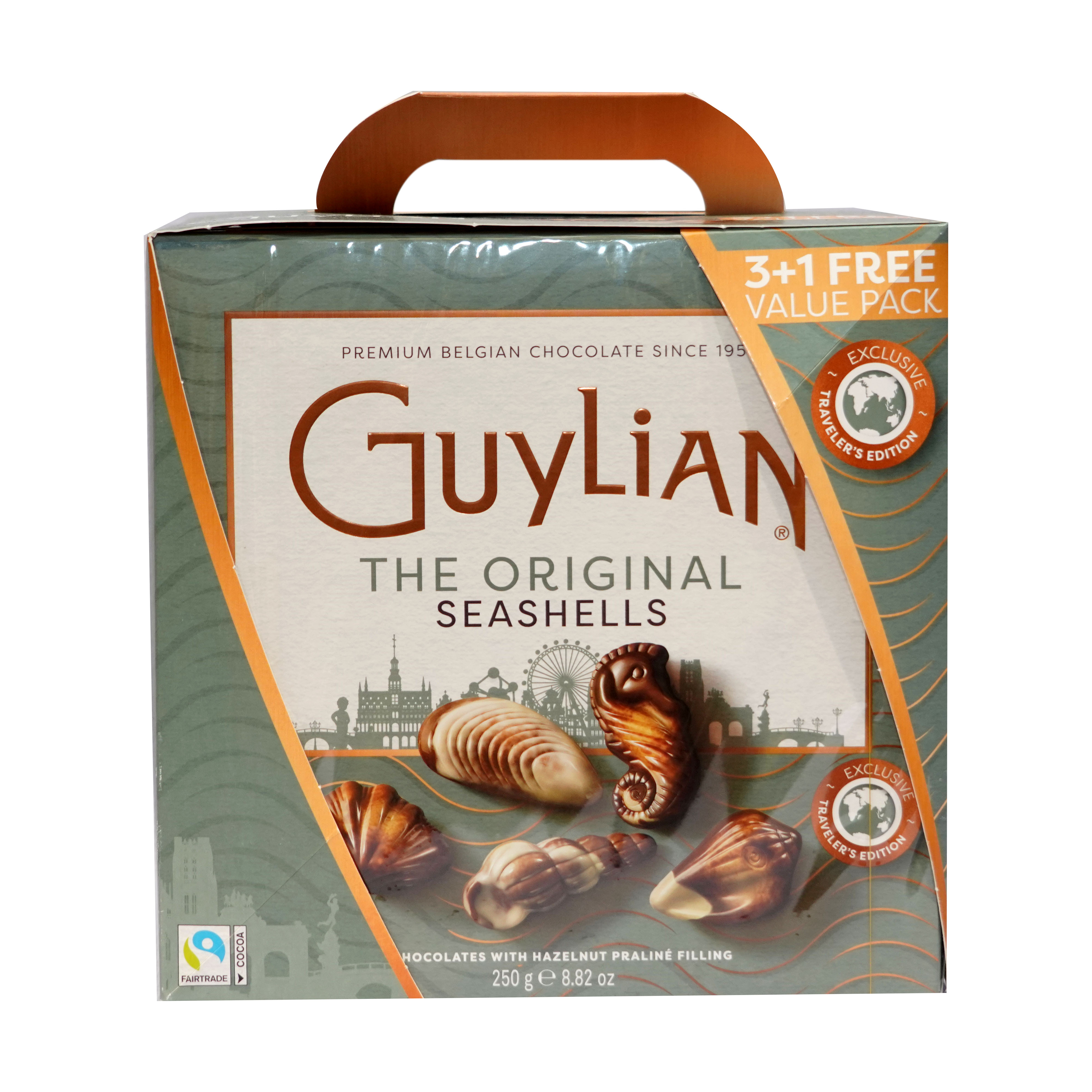 Guylian The Original Seashells (3+1 pcs, 250g each)