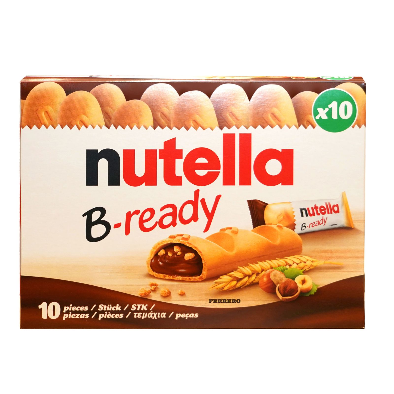 Nutella B-ready (10 pcs, 22g each)