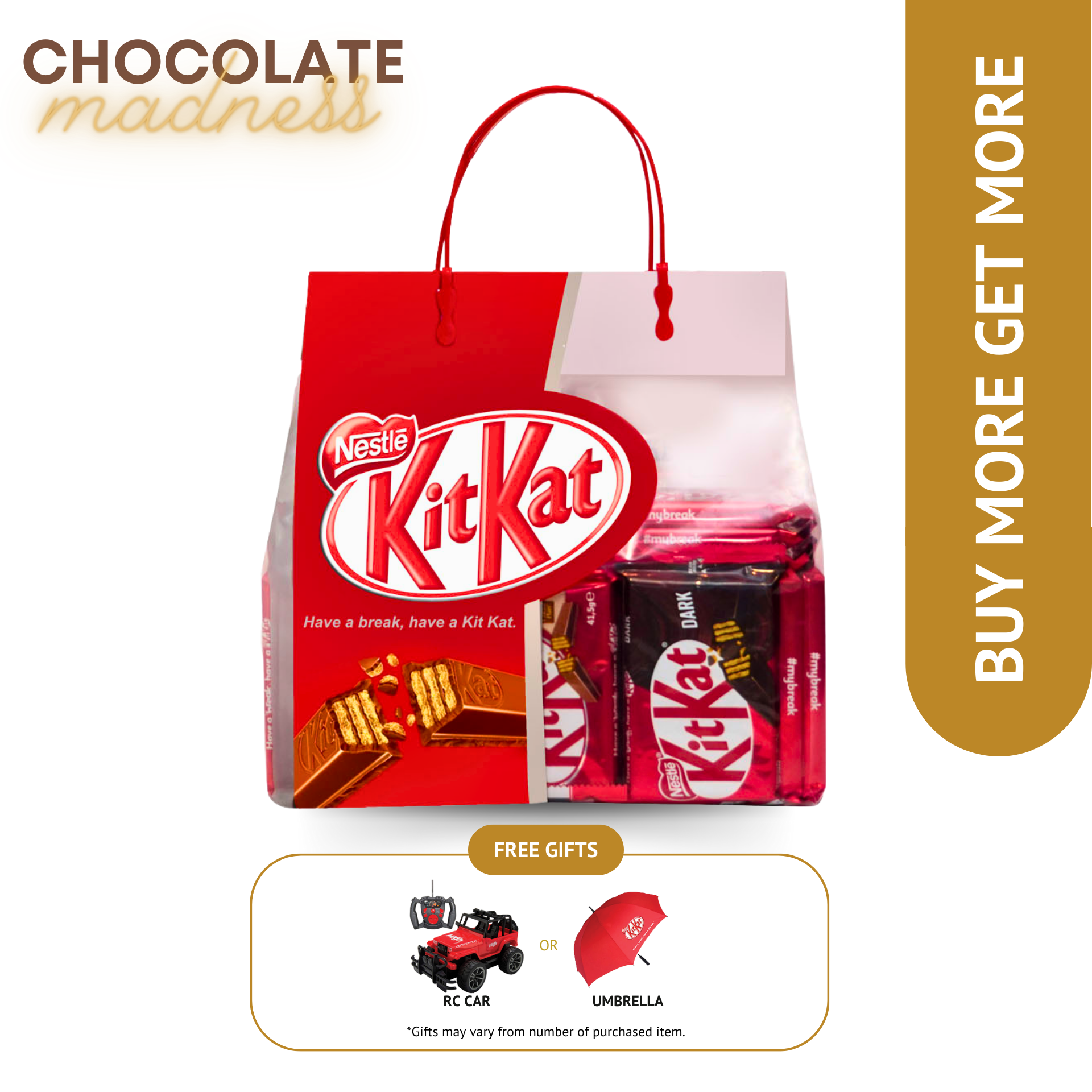 Nestlé KitKat Assorted Pasalubong Pack (34 pcs)