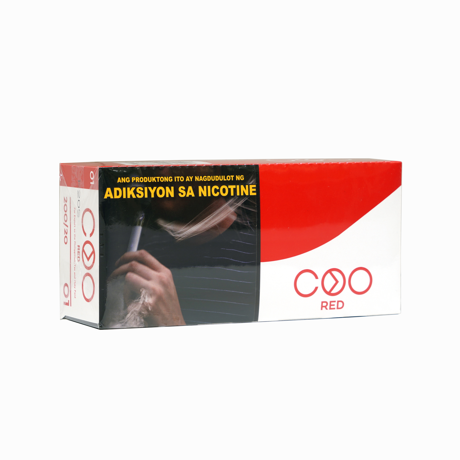 MOK COO Red Heat-Not-Burn Sticks (1 ream, 10 packs)