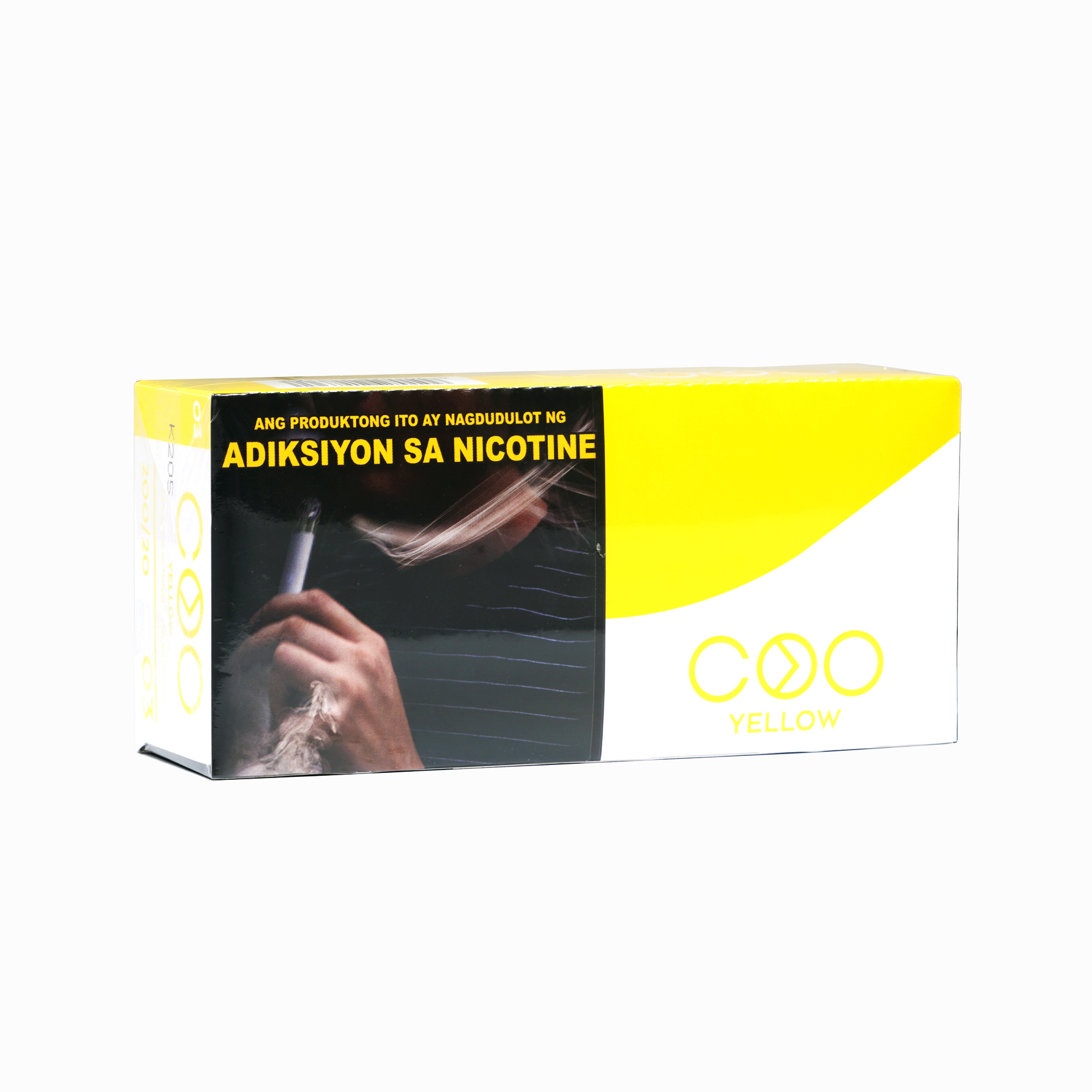MOK COO Yellow Heat-Not-Burn Sticks (1 ream, 10 packs)