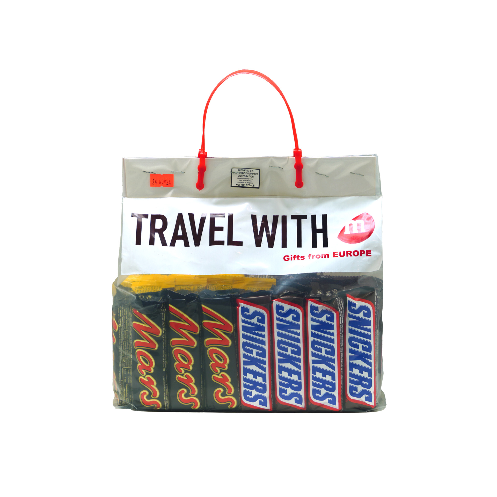 M&M's and Snickers Assorted Bars Pasalubong Bag (41 pcs)
