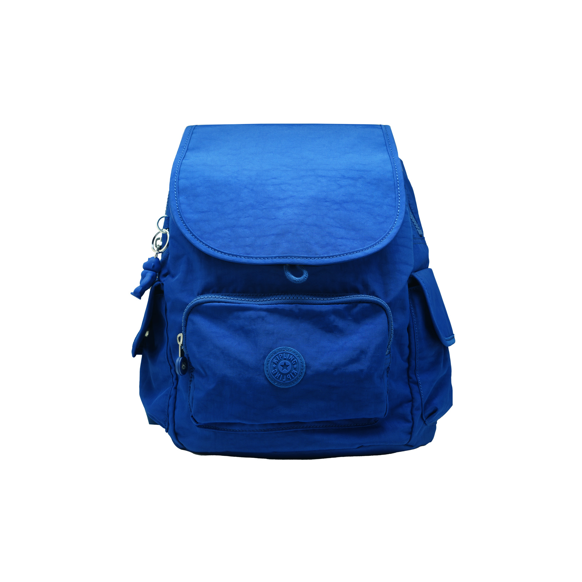 Kipling City Pack (Small, Deep Sky Blue)