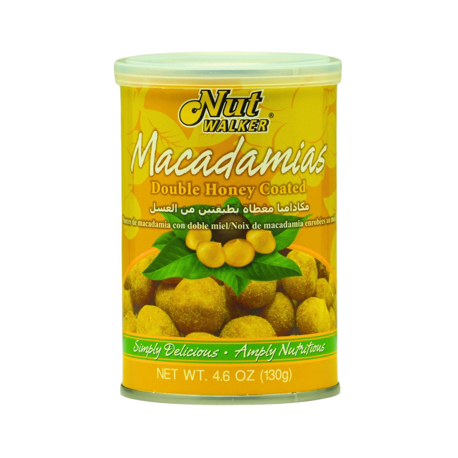 Nutwalker Double Honey Coated Macadamias (130g)